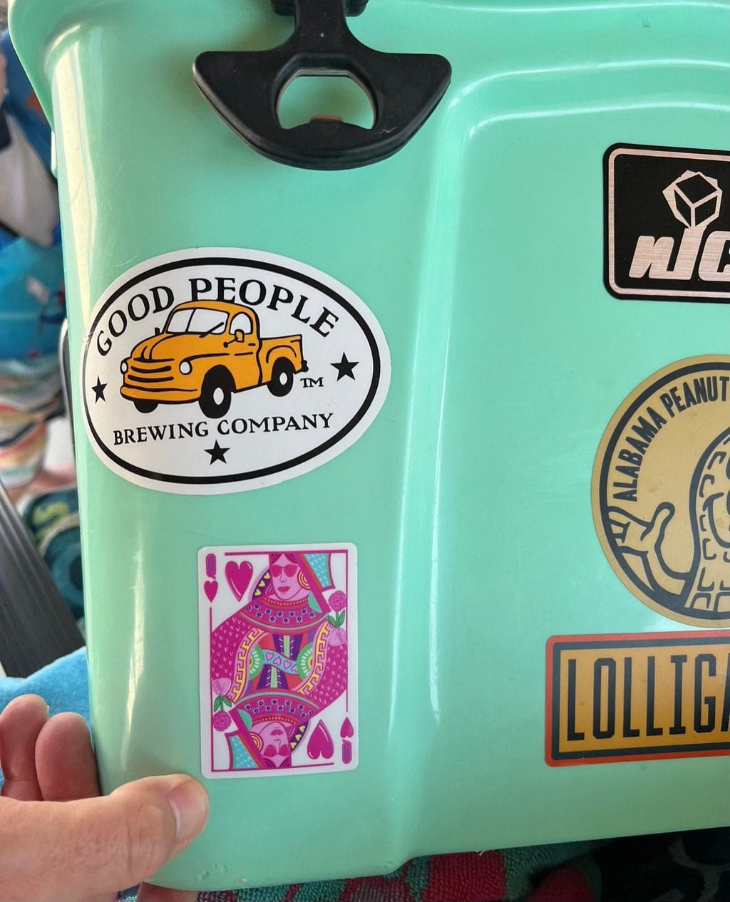 Bailey Made Art Co Queen of Hearts Sticker Sticker