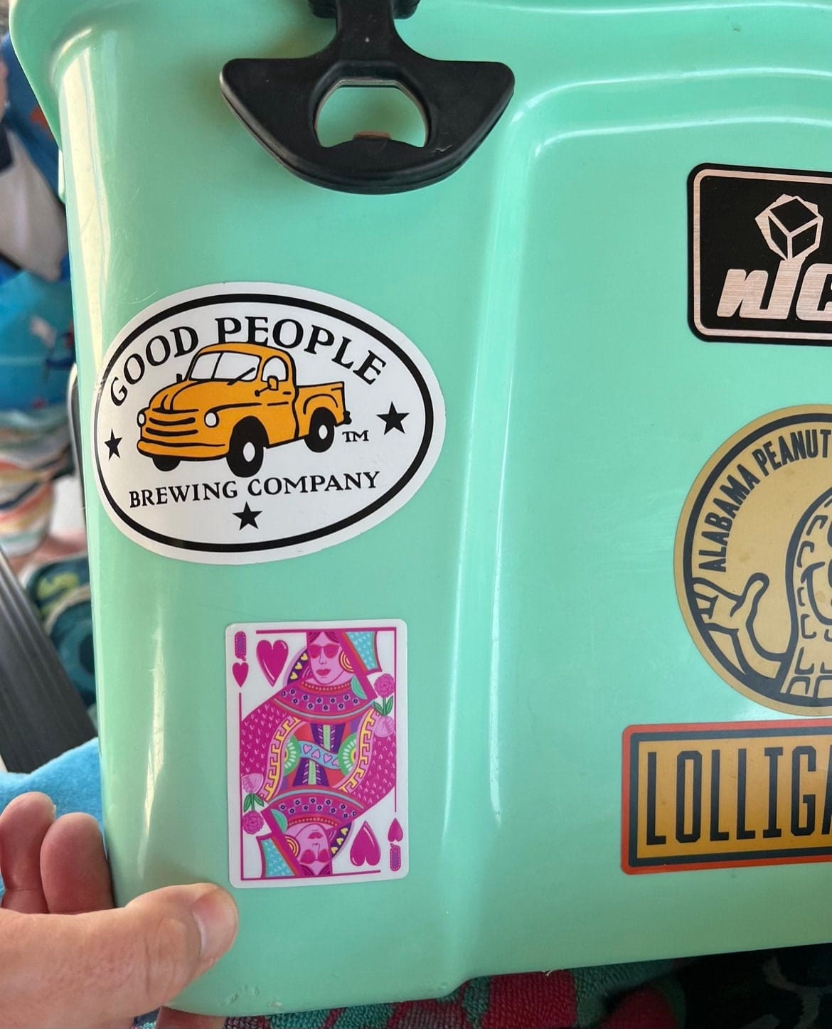 Bailey Made Art Co Queen of Hearts Sticker Sticker
