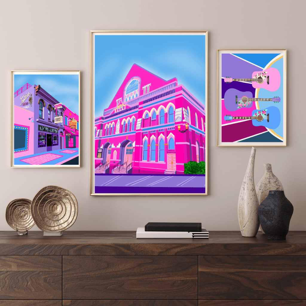 Bailey Made Art Co Ryman Audtorium- Nashville Landmark Art