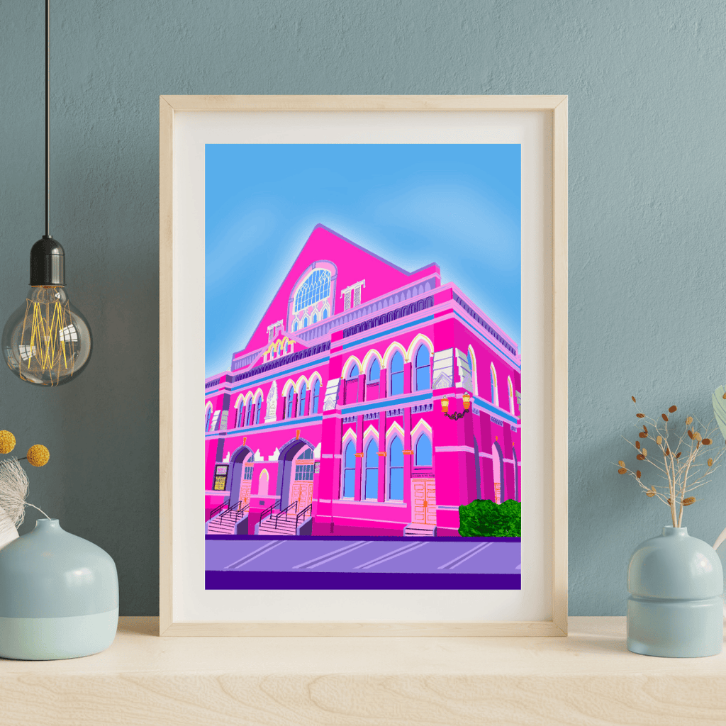 Bailey Made Art Co Ryman Audtorium- Nashville Landmark Art