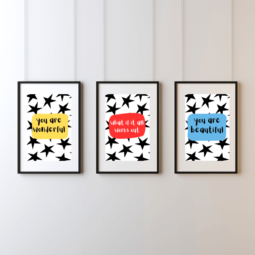 Bailey Made Art Co Stars "You are Beautiful" Art