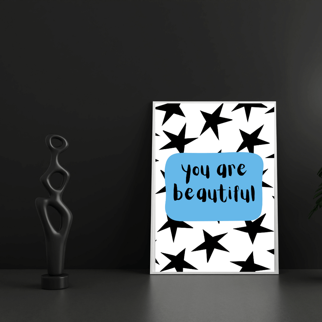 Bailey Made Art Co Stars "You are Beautiful" Art