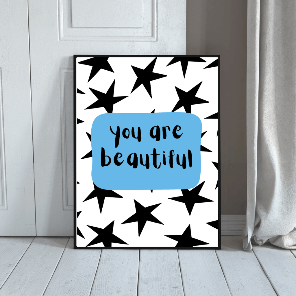 Bailey Made Art Co Stars "You are Beautiful" Art