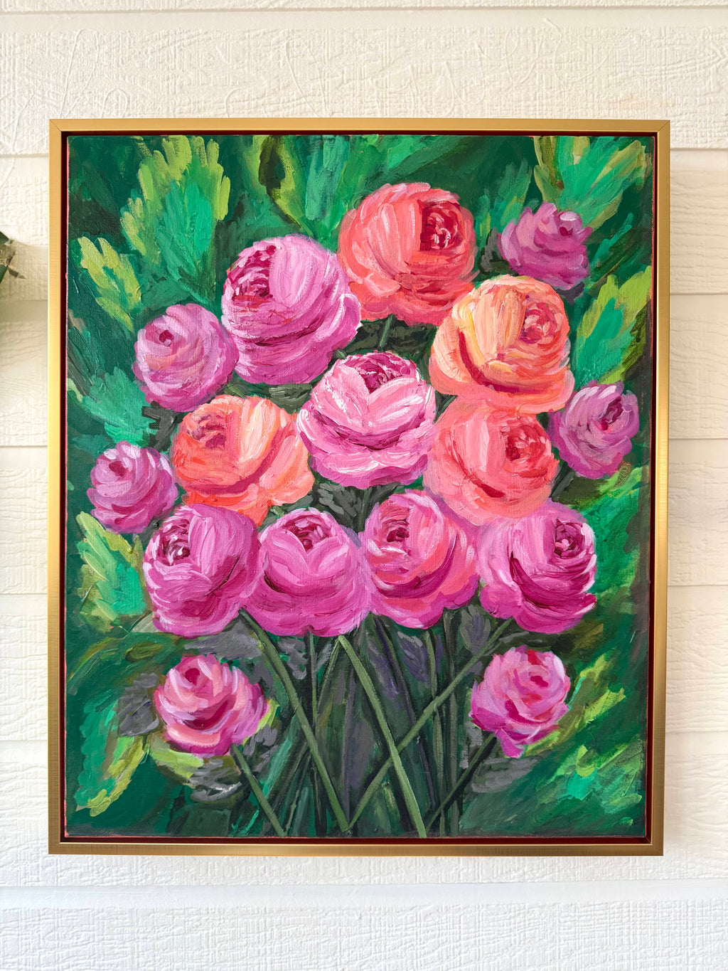 Bailey Made Art Co Symphony of Roses Art Print Art