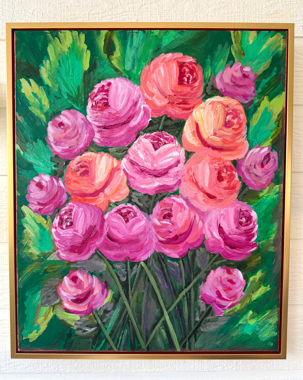Bailey Made Art Co Symphony of Roses Art Print Art