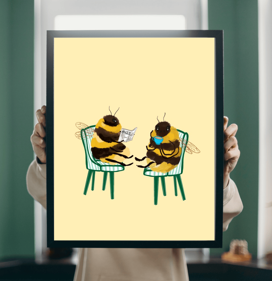 Bailey Made Art Co The Morning Buzz Art