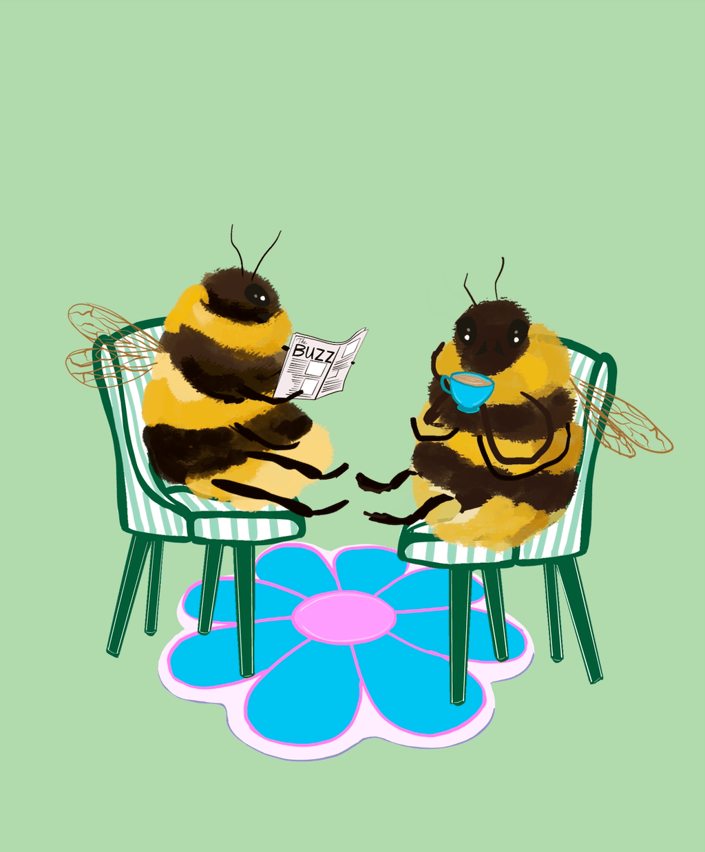 Bailey Made Art Co The Morning Buzz Art