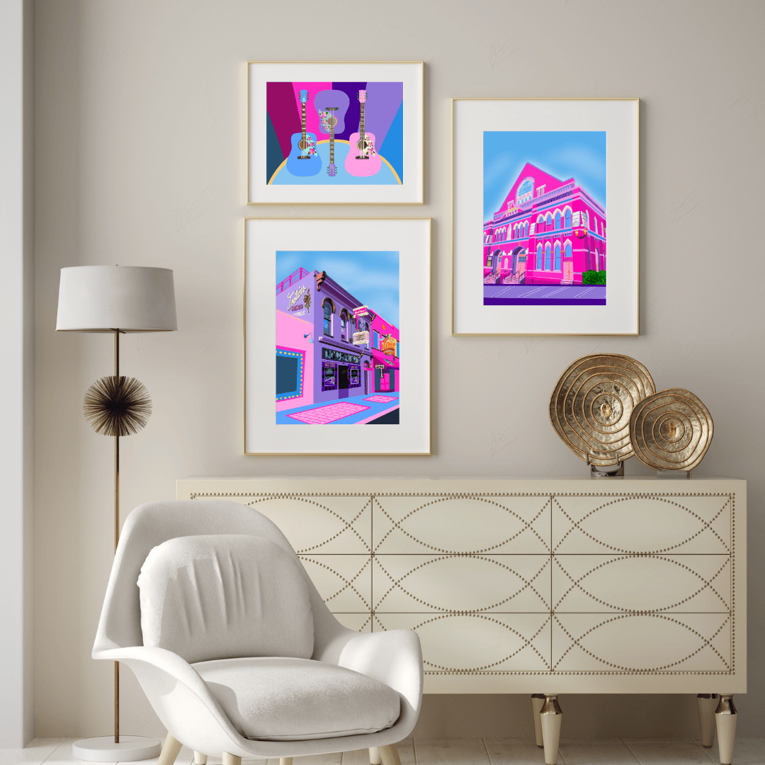Bailey Made Art Co Tootsies Lounge- Nashville Landmark Art