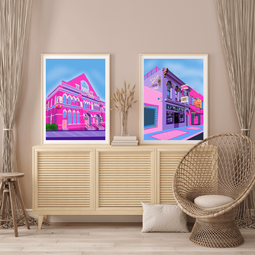 Bailey Made Art Co Tootsies Lounge- Nashville Landmark Art