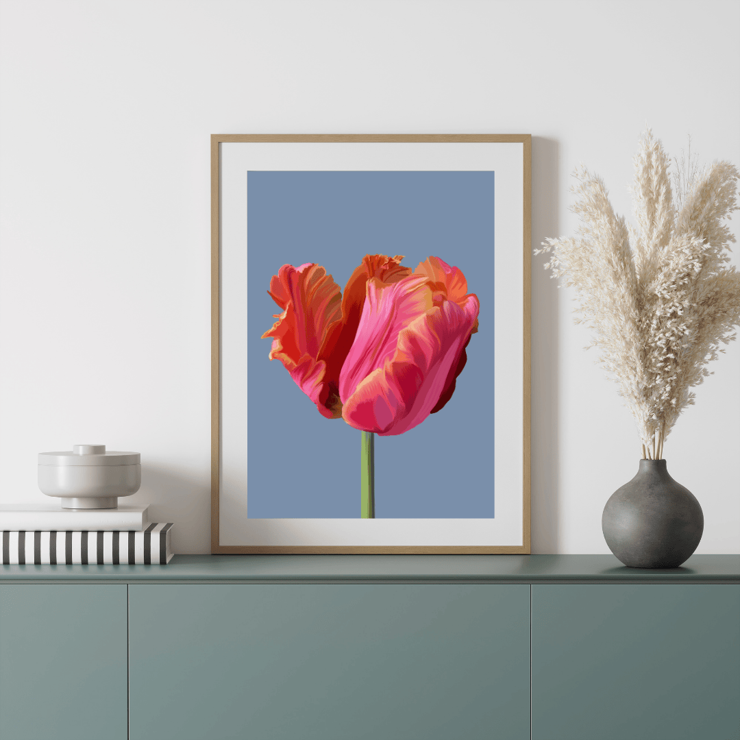 Bailey Made Art Co Tulip Art Print Art
