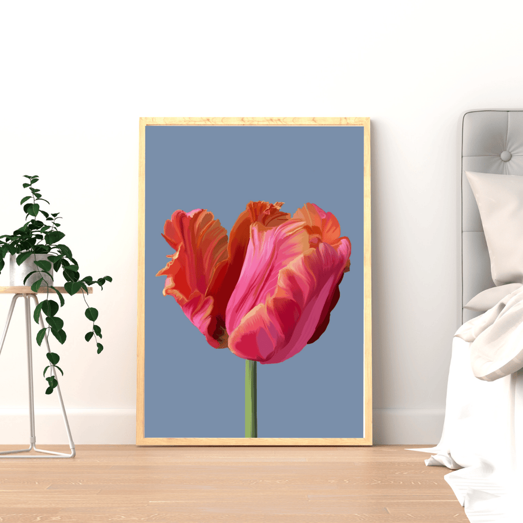 Bailey Made Art Co Tulip Art Print Art