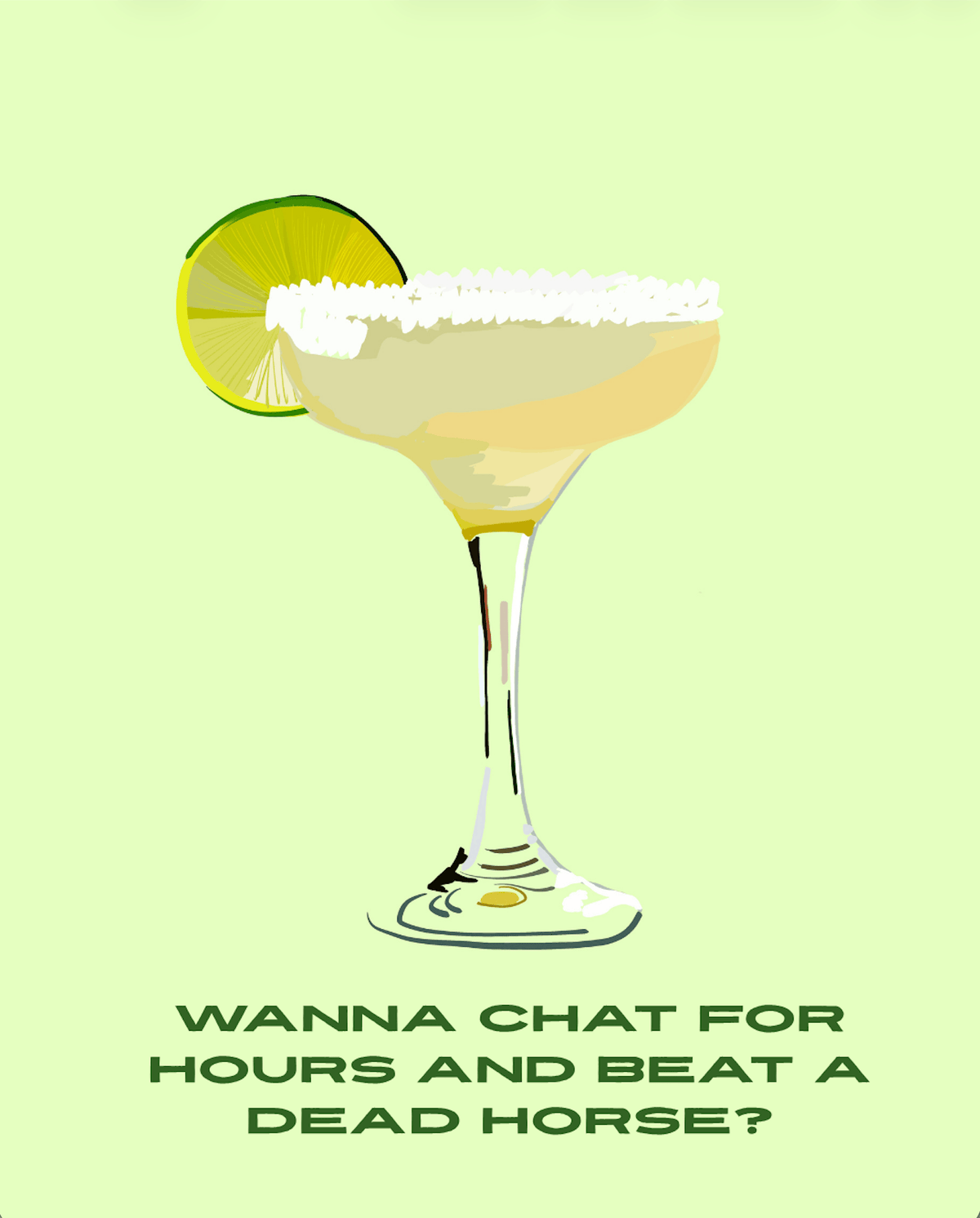Bailey Made Art Co Wanna Chat? Art print Art