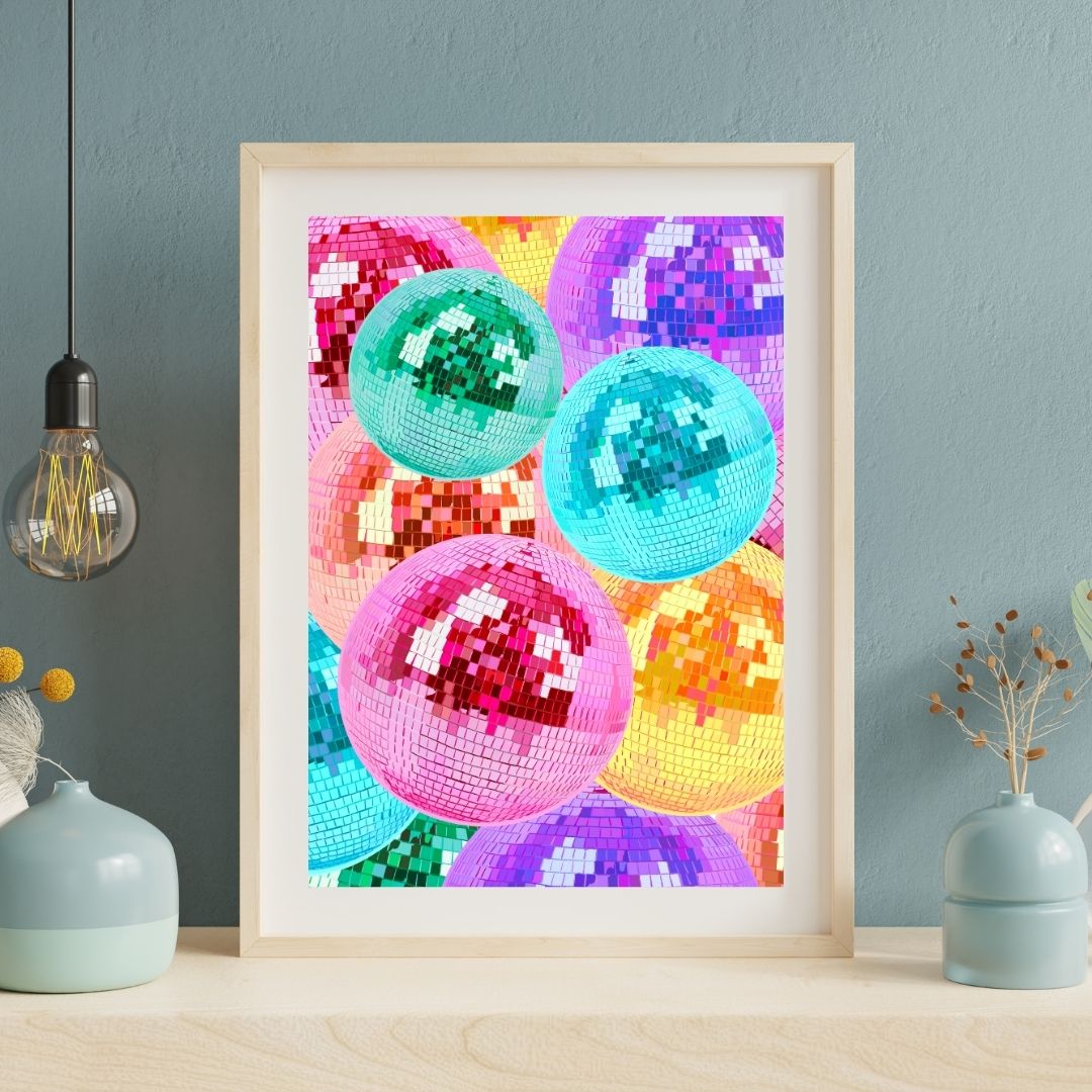 Disco Party Art Print