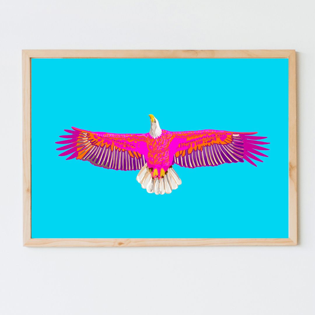 Auburn Eagle Art Print