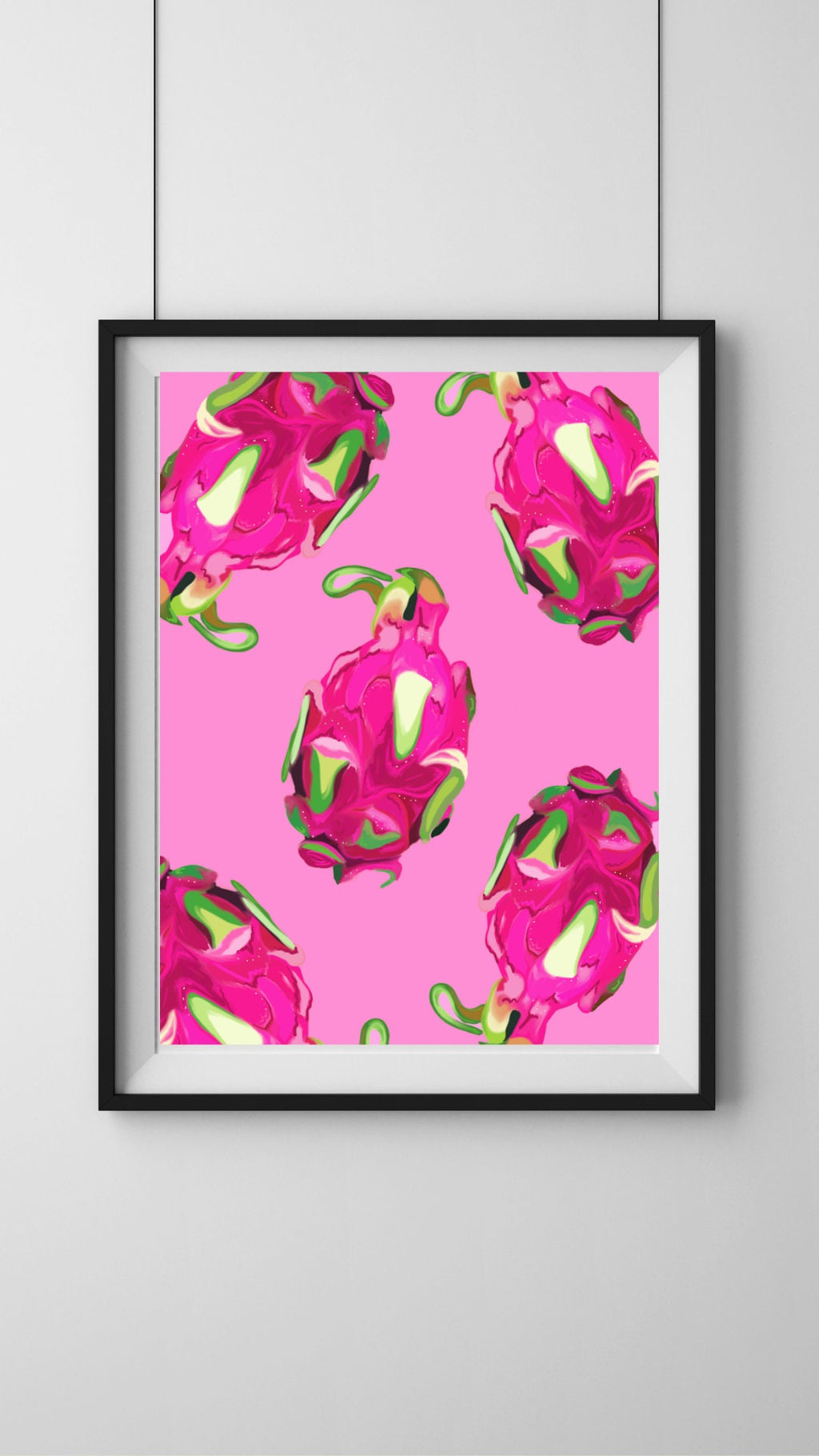 Dragonfruit Fruit Artwork
