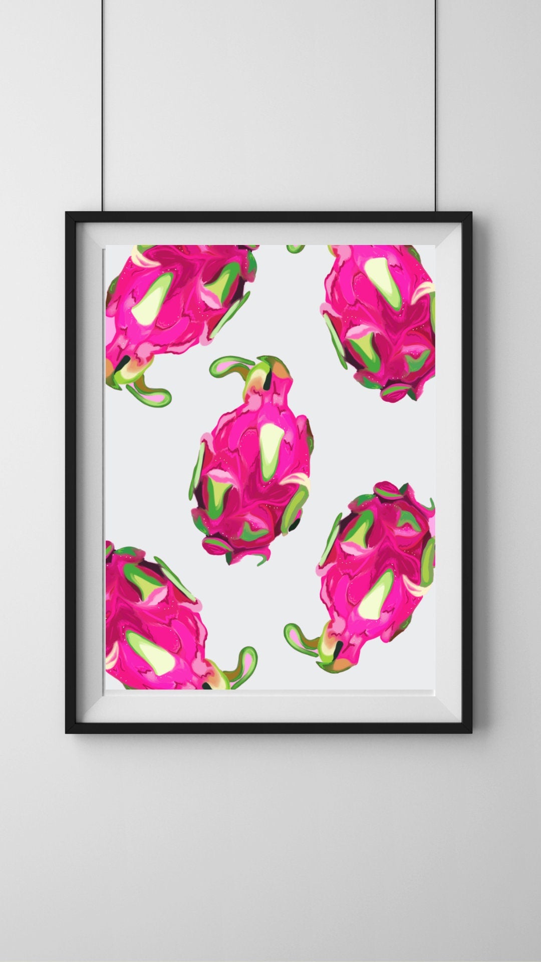 Dragonfruit Fruit Artwork
