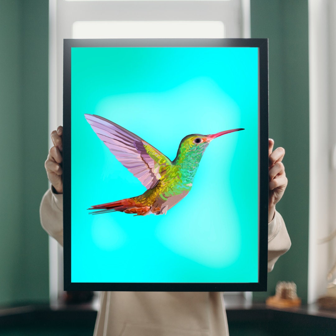 Hummingbird Art Print