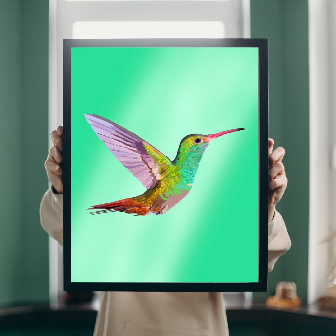Hummingbird Art Print