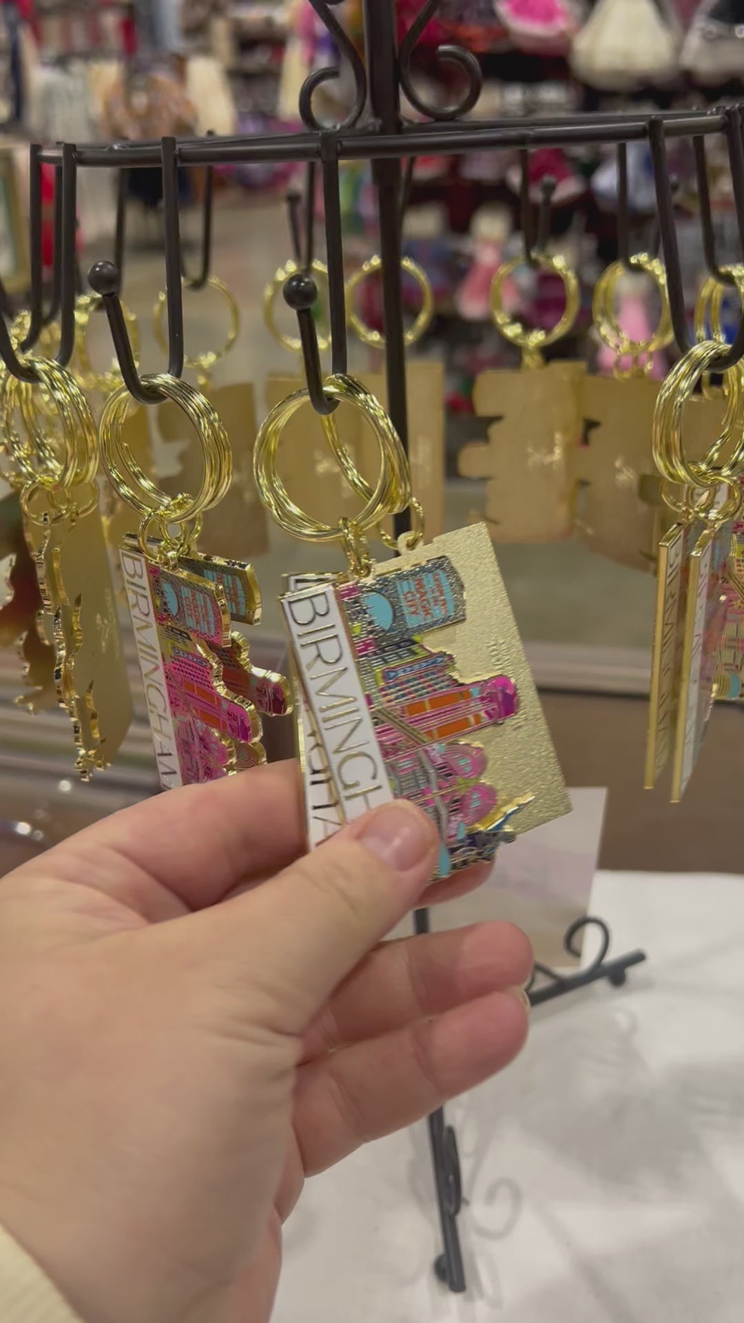 Birmingham Icons Keychain