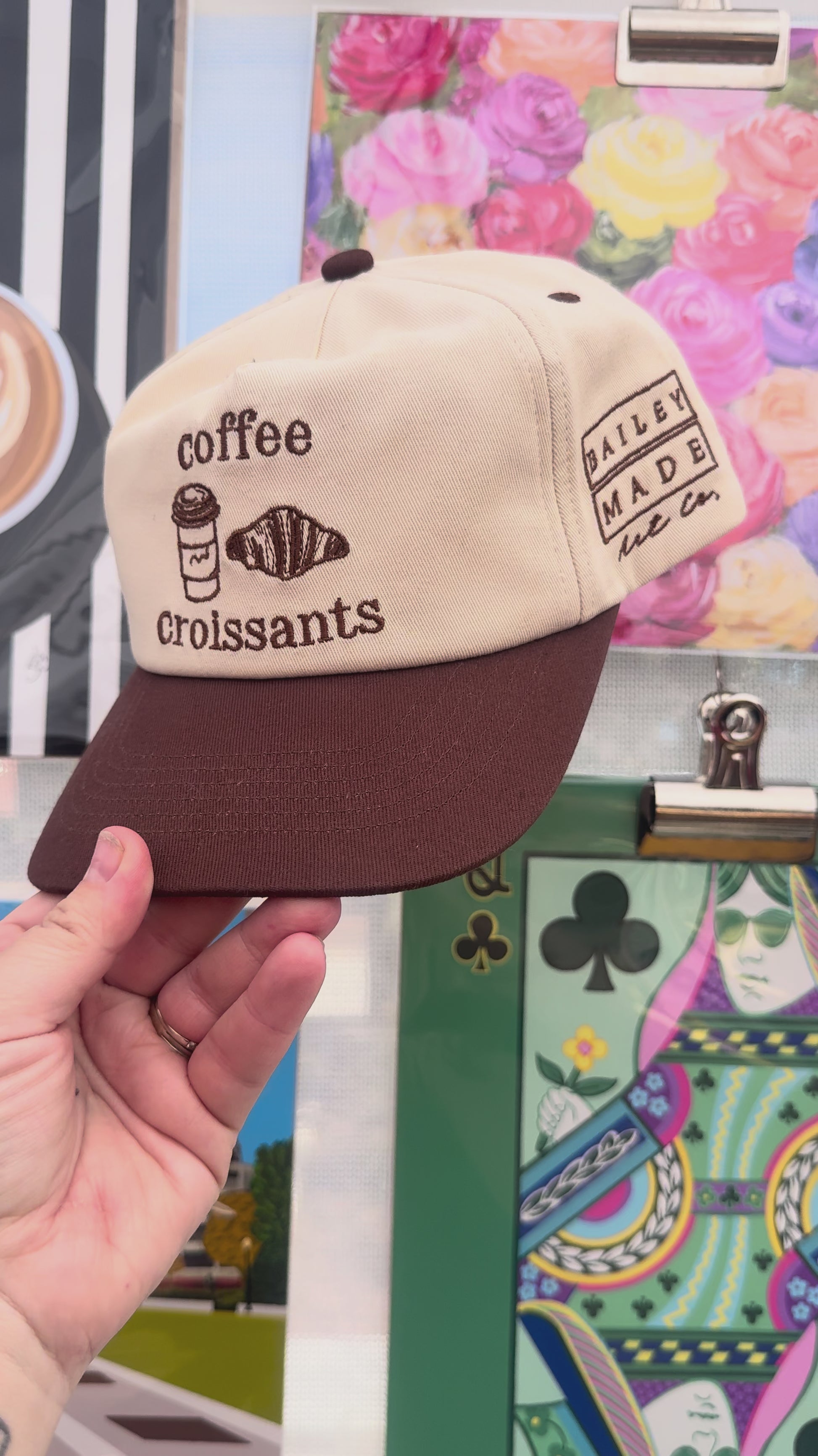 Coffee and Croissants Hat